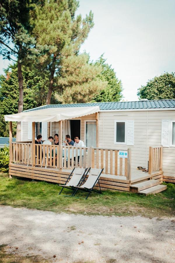 Mobil Home Xxl 4 Chambres - Camping La Pointe De Roscoff Buitenkant foto